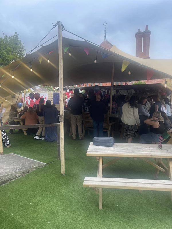 events and at beer garden HQ prestatyn